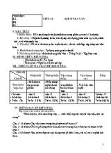 Đề kiểm tra giữa kỳ I môn Ngữ văn Lớp 8 - Năm học 2019-2020 - Hà Thị Nụ